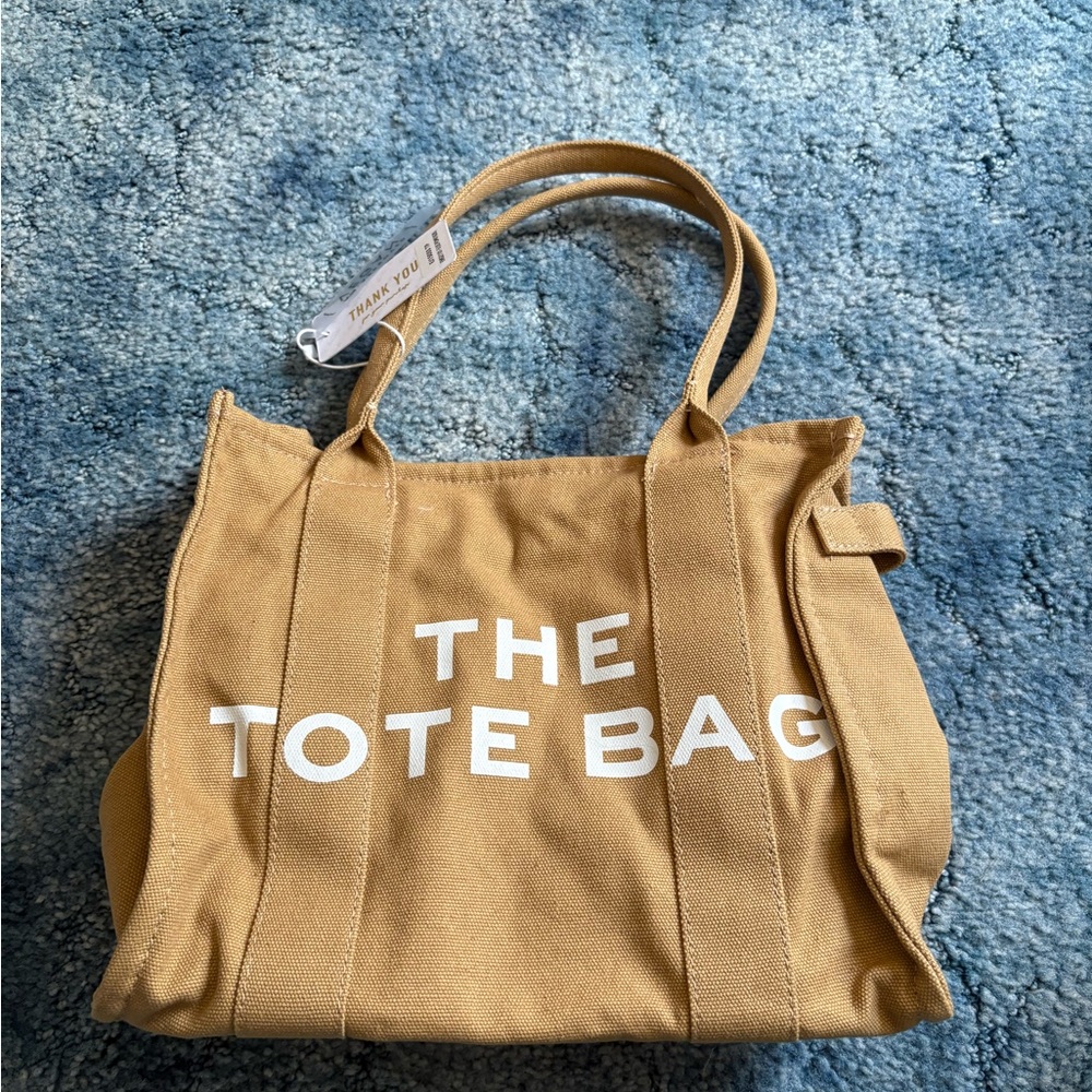 Tan Tote Bag